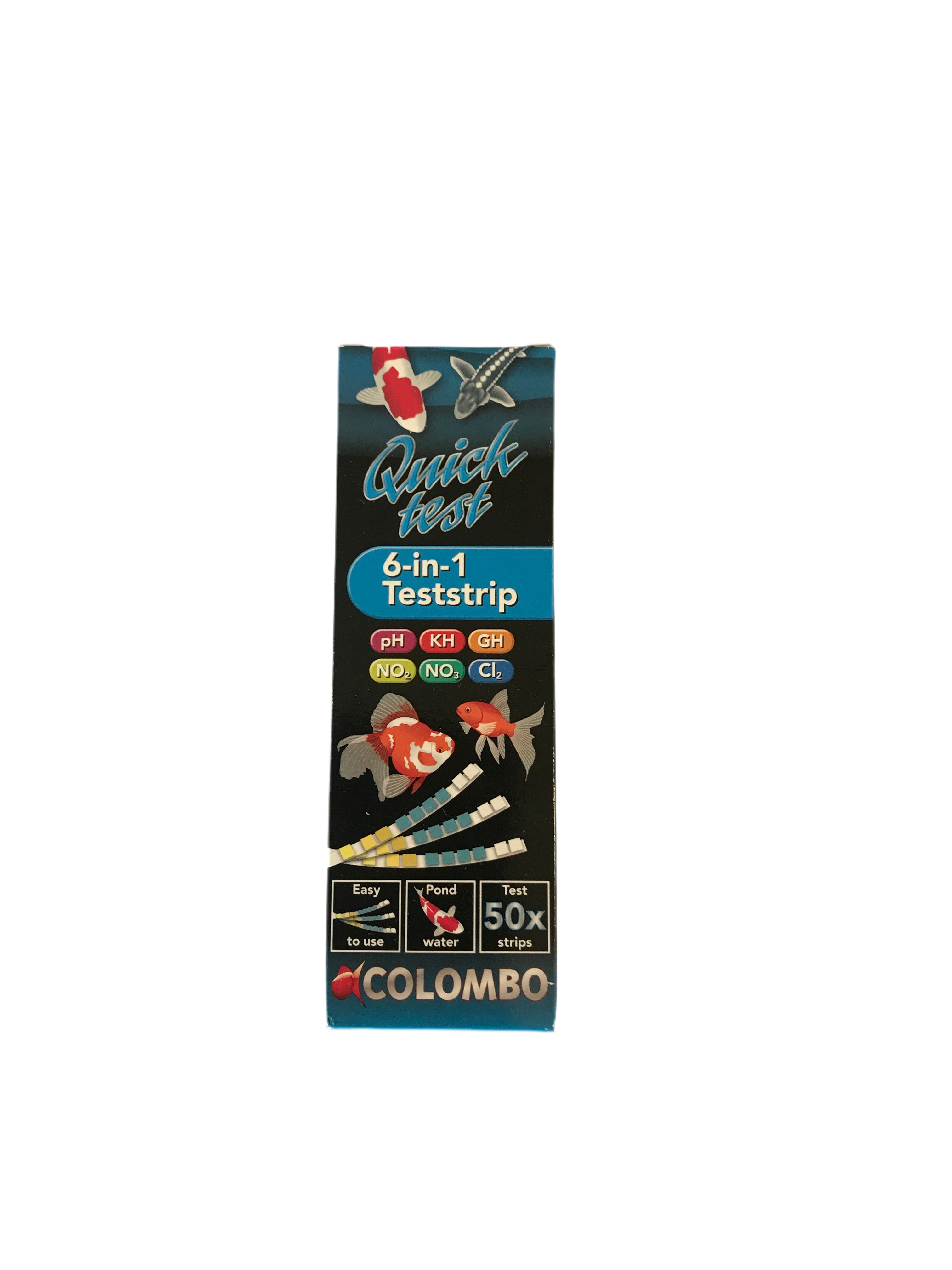 Quick test 6 in 1 teststrip