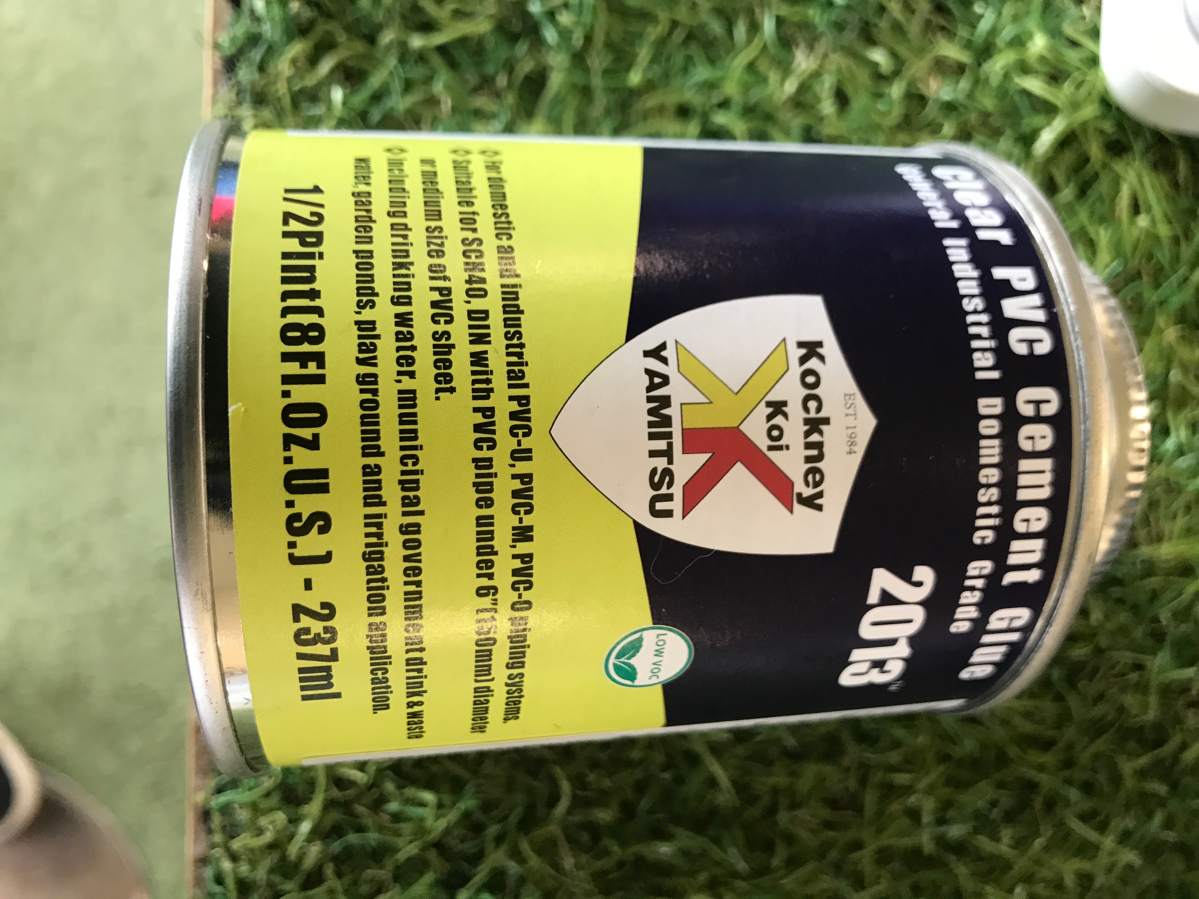 Clear pvc cement glue