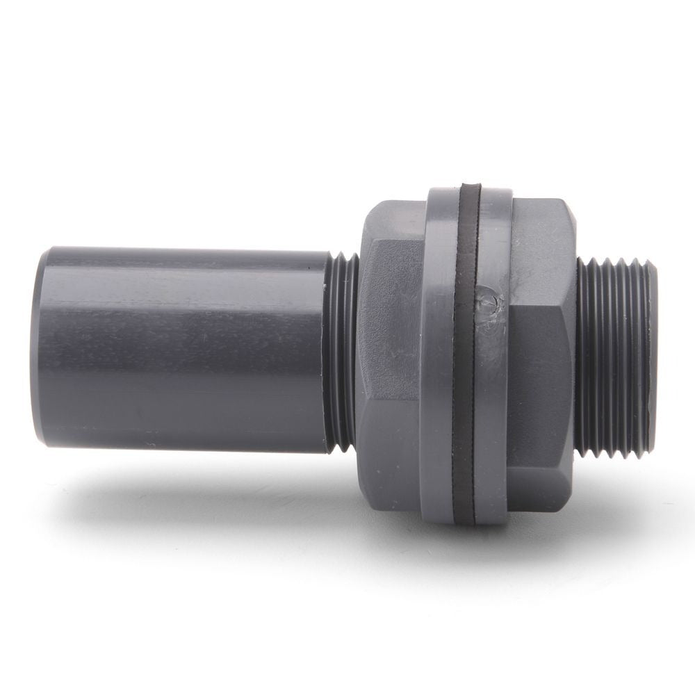 Threaded Solvent Weld Tank Connector Pressure Pipe