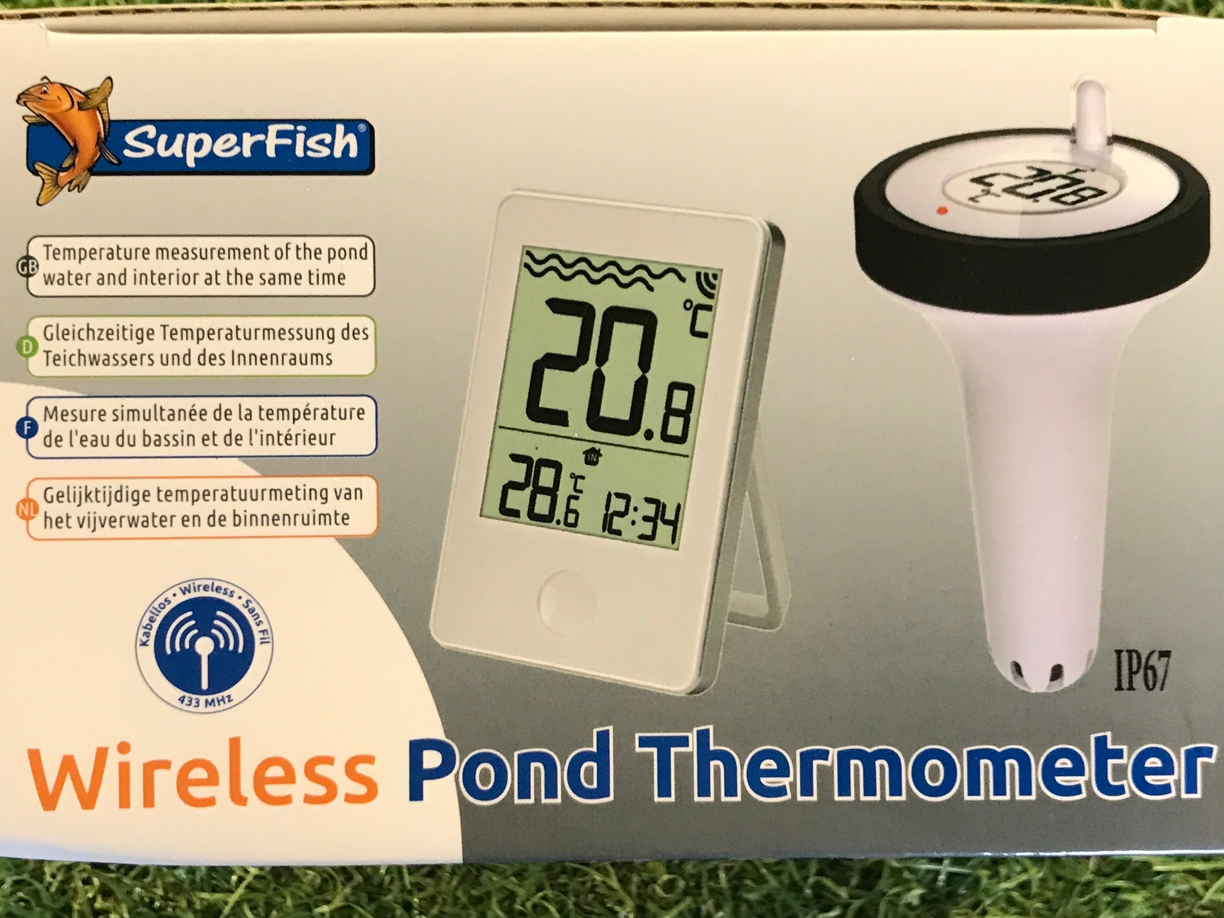 SF wireless Pond Thermometer