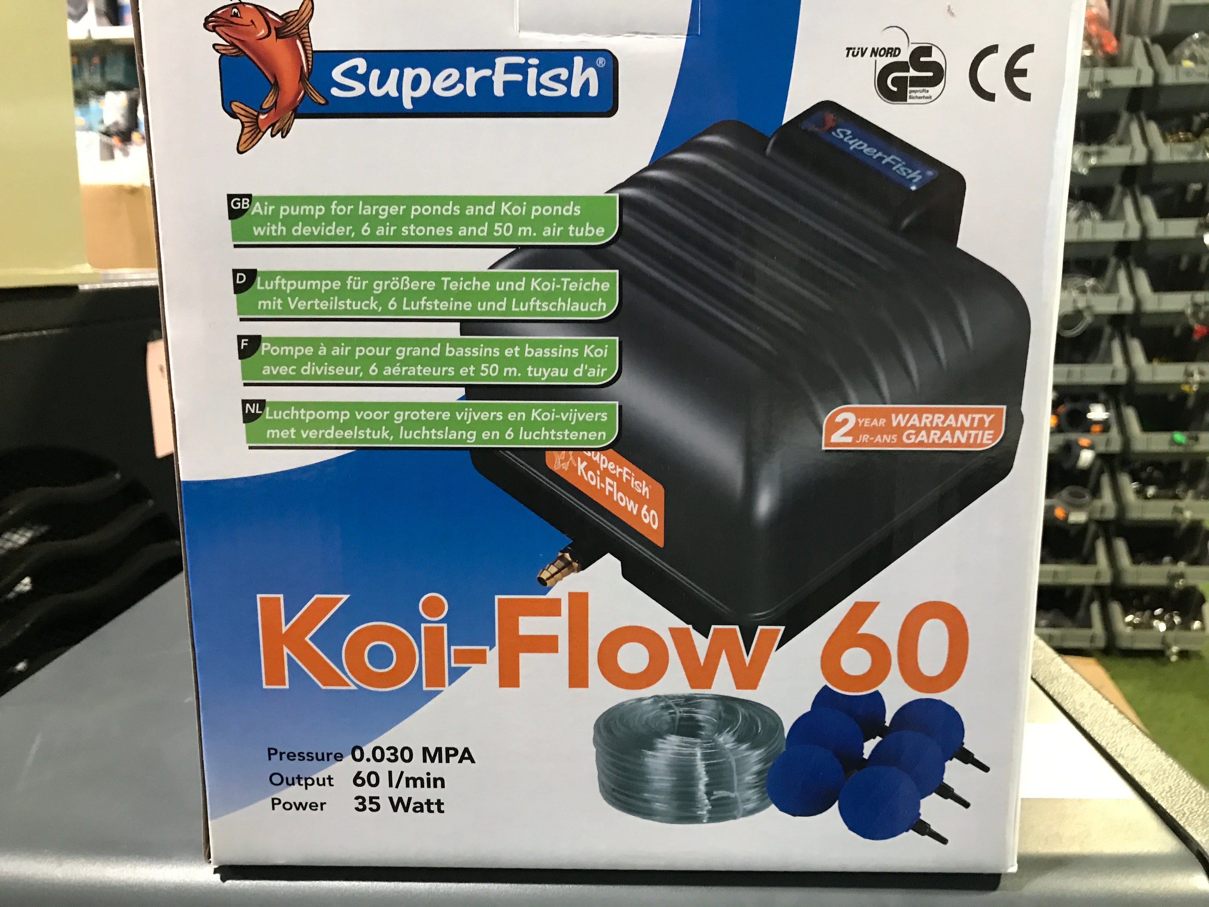 SF Koi Flow Professional Aeration Set