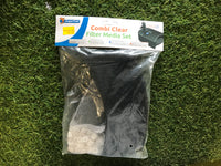 Combi clear filter media set